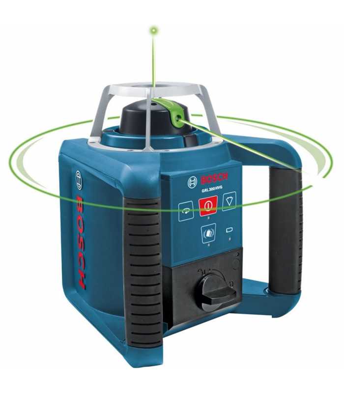 Bosch GRL300HVG [GRL 300 HVG] Green Beam Self-Leveling Rotary Laser